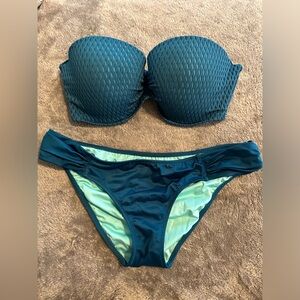 Bikini set! - strapless underwire padding